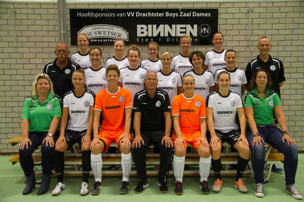 Selectie Drachtster Boys zaalvrouwen 1