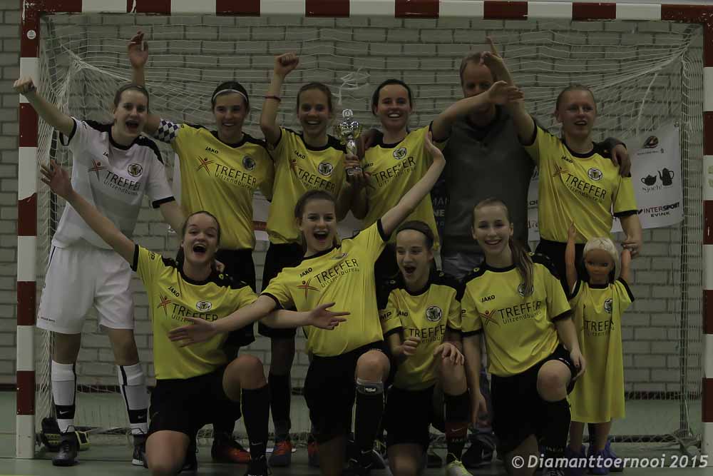 Het kampioensteam van Reiger Boys MC1